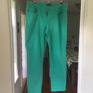 Eileen Fisher, Green Jeans, Size 12